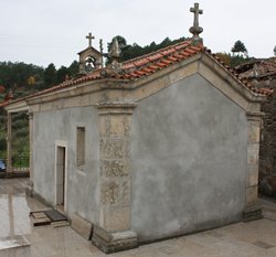 Capela ds Santa Rita, em Ermidas, 
freguesia de Bouçoães.