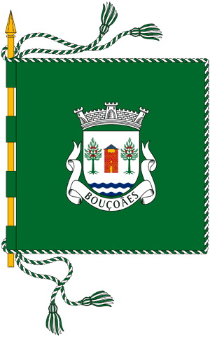 Bandeira oficial da freguesia de Bouçoães